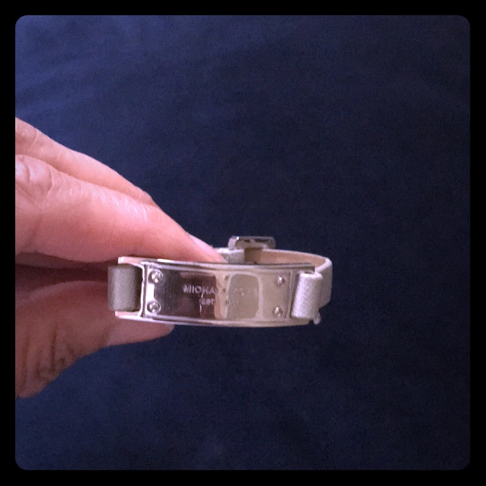Michael Kors leather bracelet